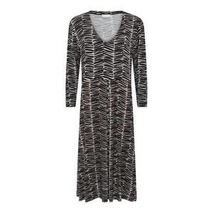 NEW NOEN women's a-shape dress in black mix